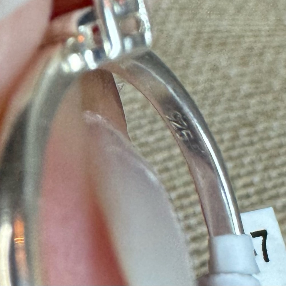 Mexican Fire Opal Ring - Picture 2 of 2